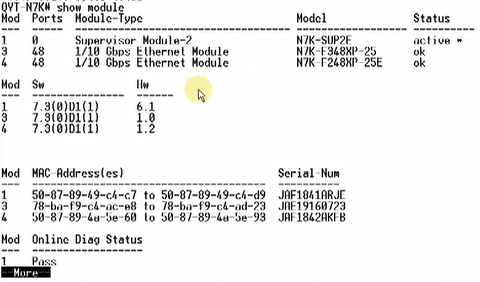 show module